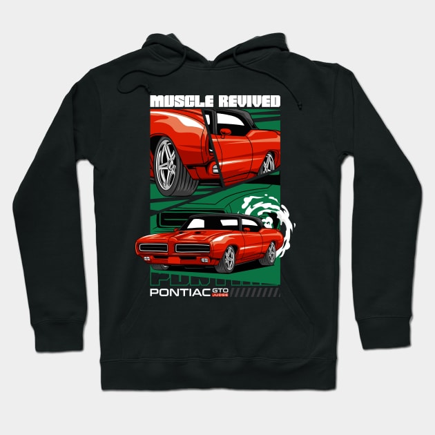 American GTO Judge Car Hoodie by milatees